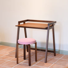 Load image into Gallery viewer, Kantti desk and stool in walnut by Deka
