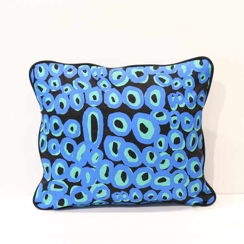 Cushion in Ikuntji Rockholes fabric