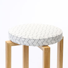Load image into Gallery viewer, Removable seat pad for stool - Link fabric
