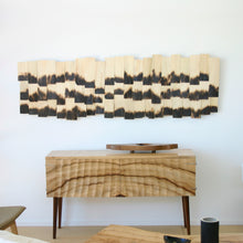 Load image into Gallery viewer, Lasse Kinnunen wall sculpture Shelter with camphor laurel cabinet
